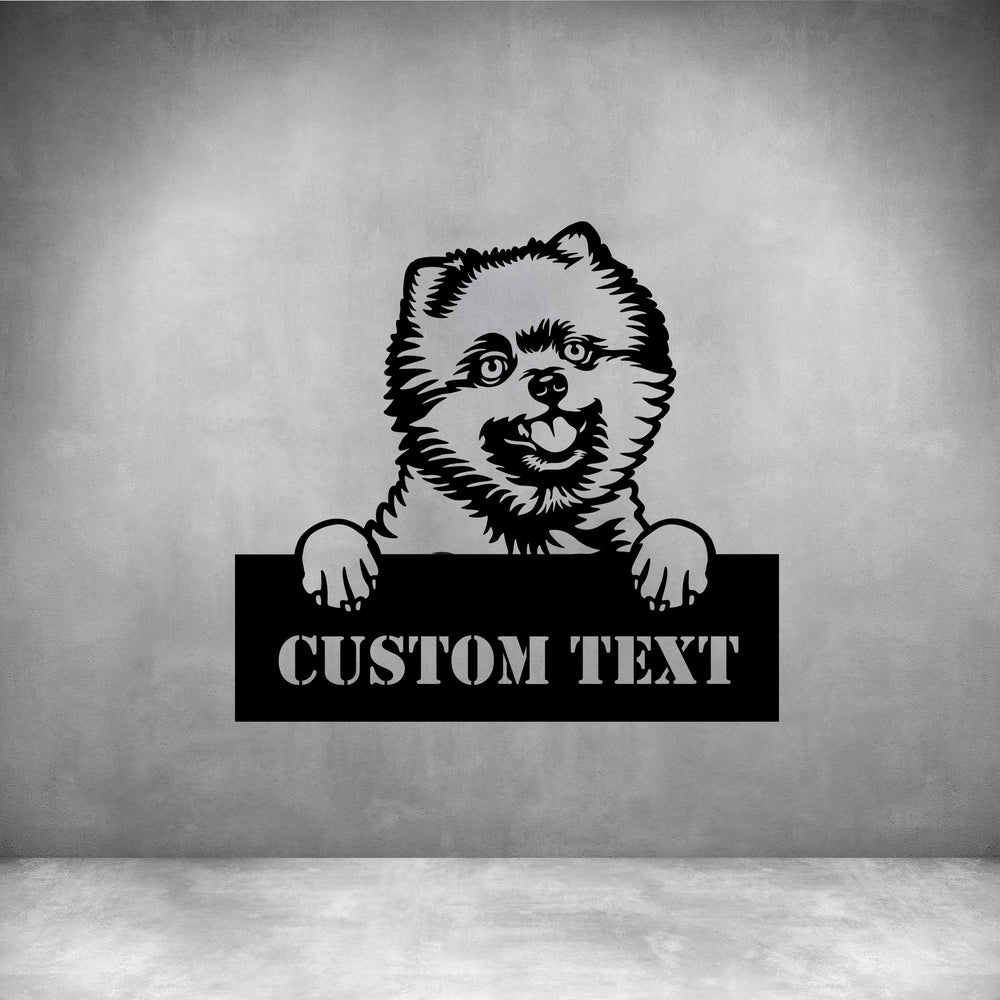 Pomeranians with Custom Text