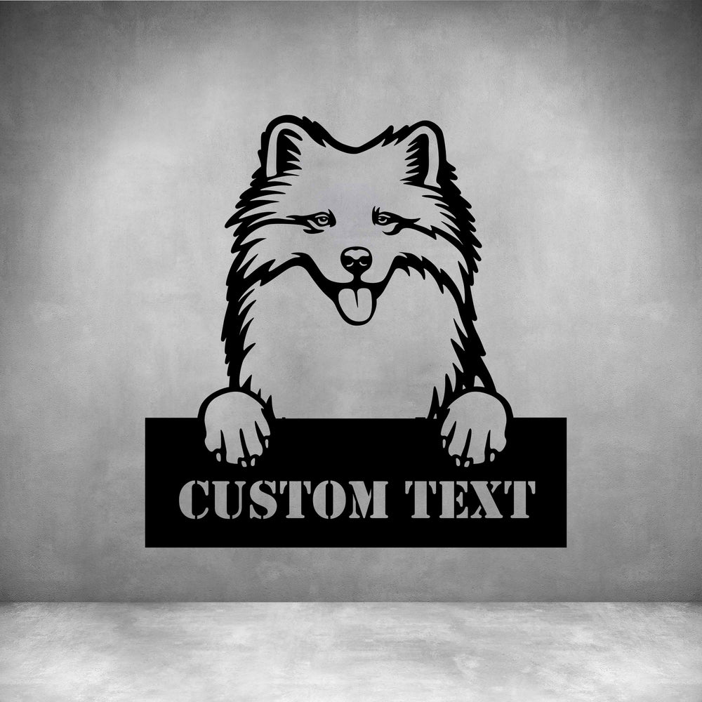 Samoyeds with Custom Text