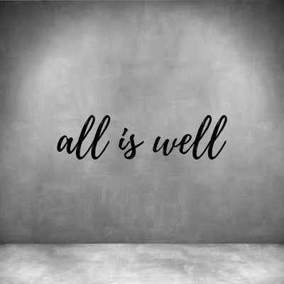 All is well - Design11