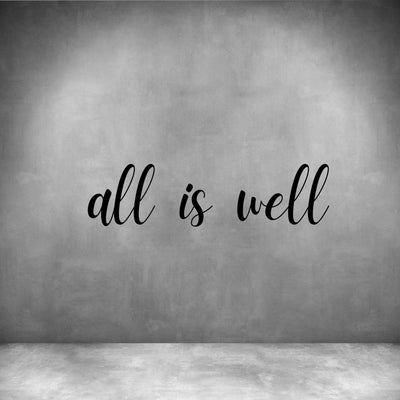 All is well - Design11