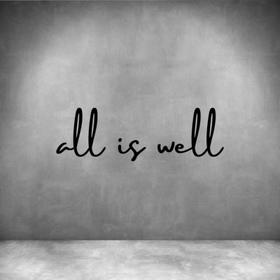 All is well - Design11