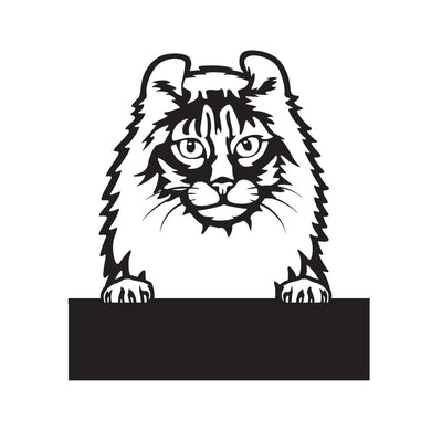 American Curl with Custom Text - Design11