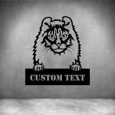 American Curl with Custom Text - Design11