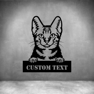 American Shorthair with Custom Text - Design11