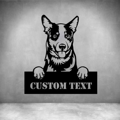Australian Cattle Dog with Custom Text - Design11