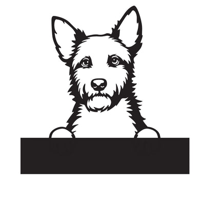 Australian Terriers with Custom Text - Design11