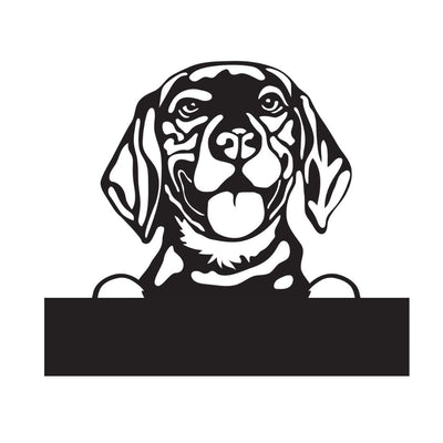 Beagle with Custom Text - Design11