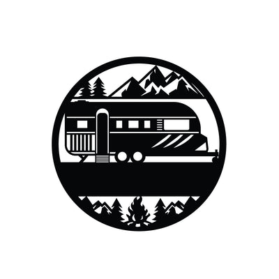 Big Caravan with Custom Text - Design11