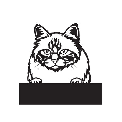 Birman with Custom Text - Design11
