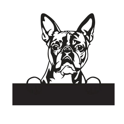 Boston Terrier with Custom Text - Design11