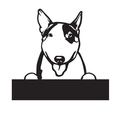 Bull Terriers with Custom Text - Design11