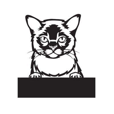 Burmese with Custom Text - Design11