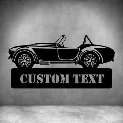 Car with Custom Text - Design11