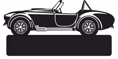 Car with Custom Text - Design11