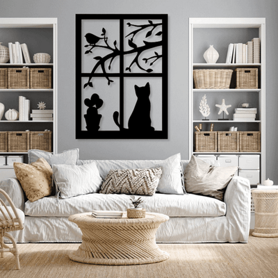Cat in Window - Design11
