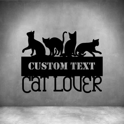 Cat Lover with Custom Text - Design11