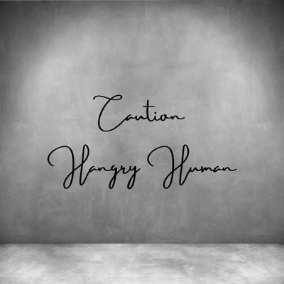 Caution Hangry Human - Design11