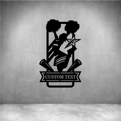 Cheerleader 2 with Custom Text - Design11