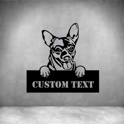 Cihuahua with Custom Text - Design11