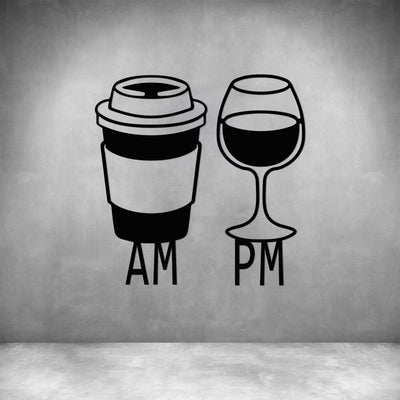Coffee AM Wine PM 2 - Design11