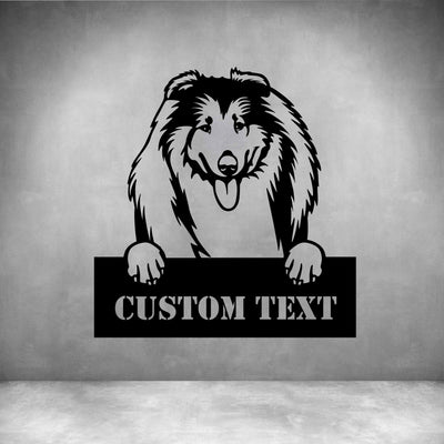 Collies with Custom Text - Design11