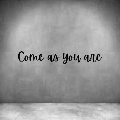 Come as you are - Design11