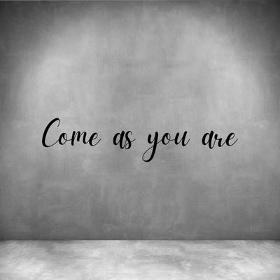 Come as you are - Design11