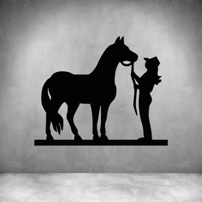 Cowgirl and Horse - Design11