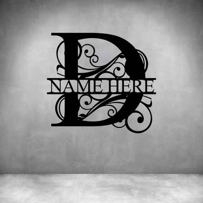 D - Alphabet Personalized Monograms