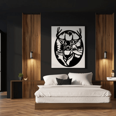 Deer in Circle - Design11