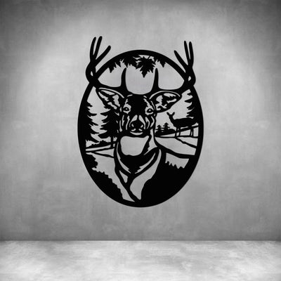 Deer in Circle - Design11