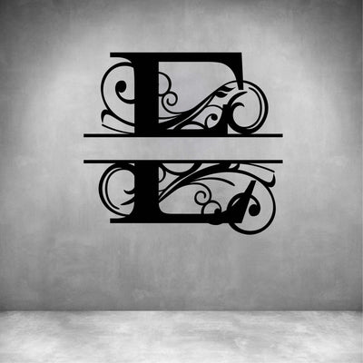 E - Alphabet Personalized Monograms - Design11