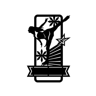 Figure Skating with Custom Text - Design11