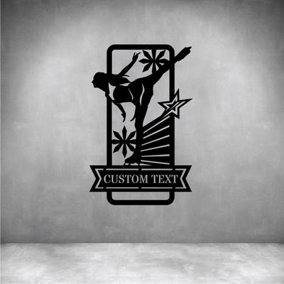 Figure Skating with Custom Text - Design11