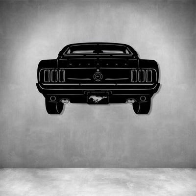 Ford Mustang 1969 Back - Design11