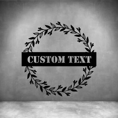 FRAME 5 WITH CUSTOM TEXT - Design11