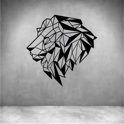 Geometric Lion Head - Design11