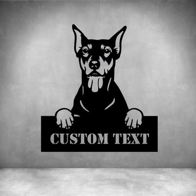 German Pinschers with Custom Text - Design11