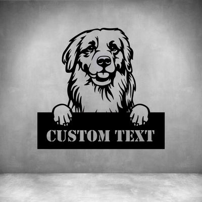 Golden Retrievers with Custom Text - Design11