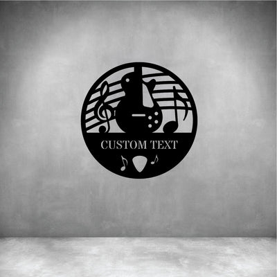 Guitar 2 with Custom Text - Design11
