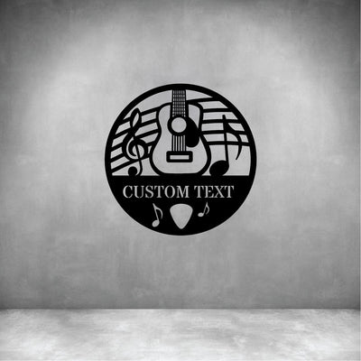 Guitar 3 with Custom Text - Design11