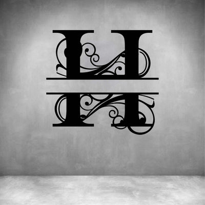 H - Alphabet Personalized Monograms - Design11