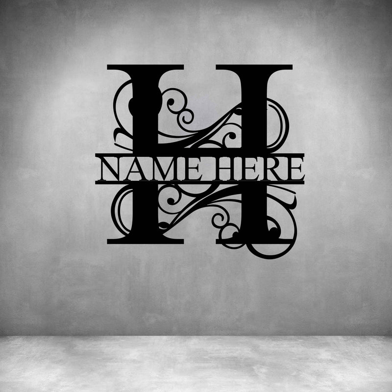 H - Alphabet Personalized Monograms
