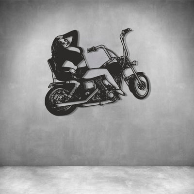 Harley Girl Motorcycle - Design11