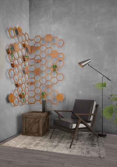 Hive plant holder - Design11