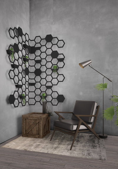 Hive plant holder - Design11