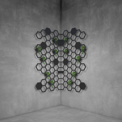 Hive plant holder - Design11