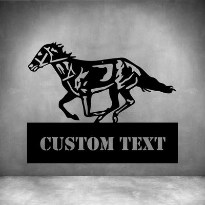 HORSE WITH CUSTOM TEXT - Design11