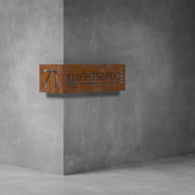 House Number Corner | D01 - Design11