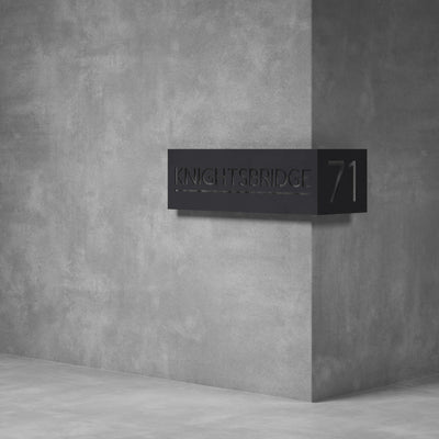 House Number Corner | D02 - Design11